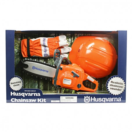 Zestaw drwala pilarka łańcuchowa Husqvarna 440, kask, rękawice