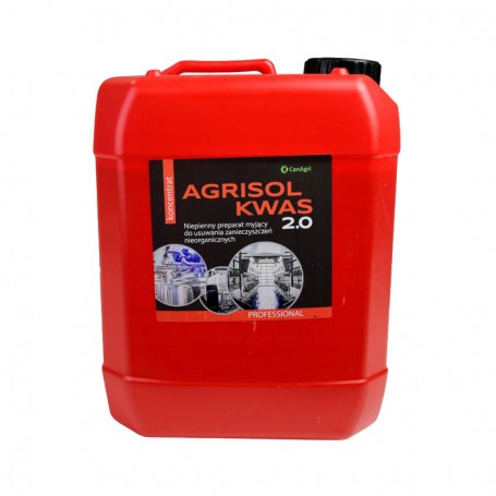 Kwaśny preparat myjący do dojarek Agrisol 5kg