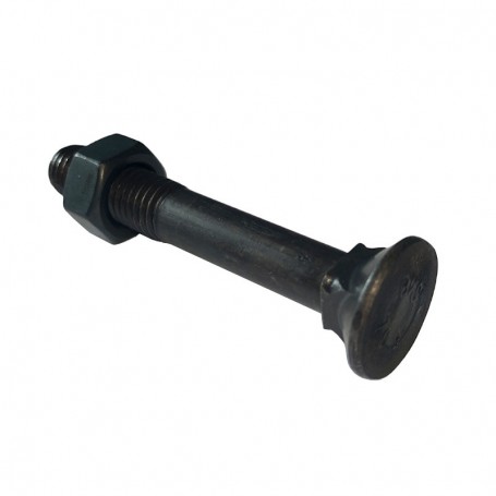 Śruba płużna z nakrętką M12x90 kl. 10,9 Gruber Waryński W-608101290