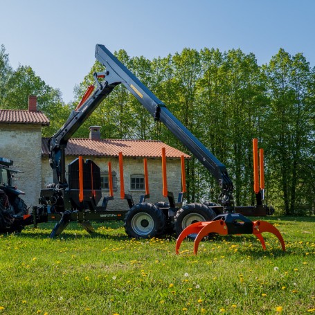 Przyczepa leśna zrywkowa BMF 17T2 PRO 905