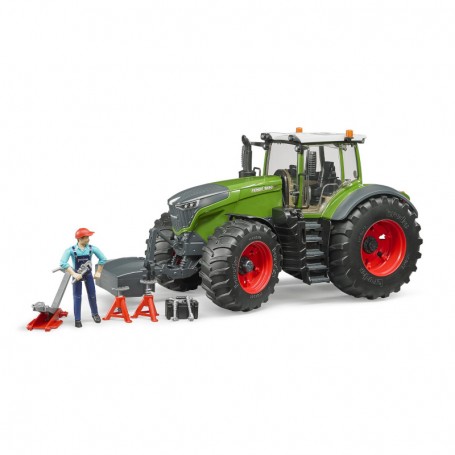 Traktor ciągnik Fendt 1050 Vario z figurką mechanika Zabawka Bruder 04041