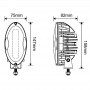 Lampa robocza LED owalna 30W 2400lm z wtyczką Deutz LA10439