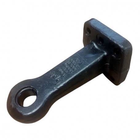 Ucho zaczepu z kołnierzem przykręcane fi 40 mm 110x100 mm