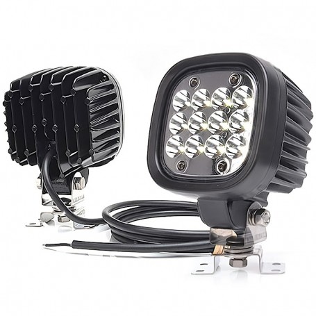 Lampa robocza LED WAŚ 979 W130 12/24V IP 66/68 5400 lm światło skupione