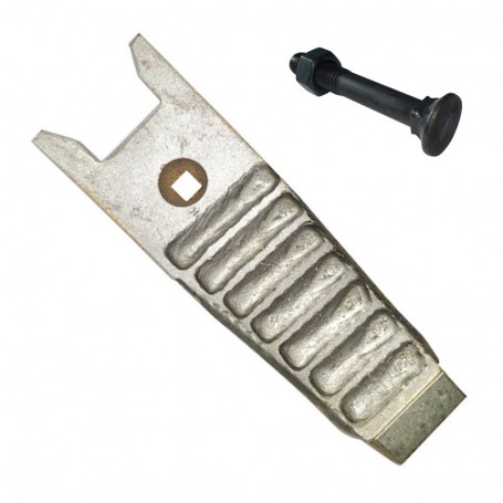 Dłuto redlica dziób Horsch 80mm 00310915 napawany węglik + śruba M12x90