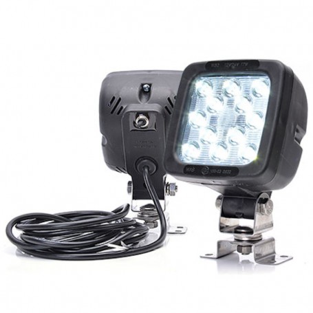 Lampa robocza LED WAŚ 692 W82 12/24V IP 66/68 2030 lm z wyłącznikiem