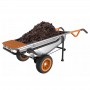 Wielofunkcyjna taczka ogrodowa wózek Worx Aerocart WG050 140kg