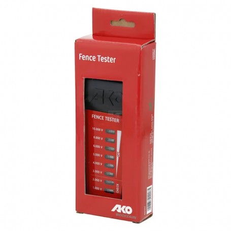 Tester napięcia ogrodzeń elektrycznych 8-diodowy AKO 1.0-10000V 442322