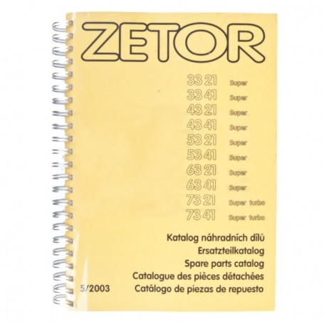 Katalog część Zetor 3321-7341 Super turbo 222212377