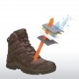 Buty wysokie Wojskowe Trekkingowe Haix BLACK EAGLE Athletic 2.0 N GTX brązowe
