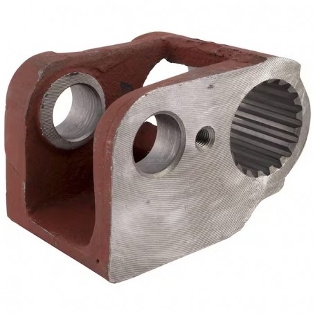 Widełki prawe miernika impulsów i dźwigni dolnej Ursus C-385 80455007