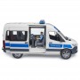 Radiowóz Mercedes Sprinter z figurką policjanta Zabawka Bruder 02683