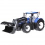 Traktor ciągnik New Holland T7 z ładowaczem Zabawka Bruder 03121