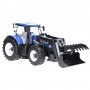 Traktor ciągnik New Holland T7 z ładowaczem Zabawka Bruder 03121