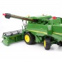 Kombajn zbożowy John Deere T670i Zabawka Bruder 02132
