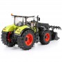 Traktor ciągnik Claas Axion 950 z ładowaczem czołowym Zabawka Bruder 03013