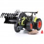 Traktor ciągnik Claas Axion 950 z ładowaczem czołowym Zabawka Bruder 03013