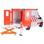 Karetka ambulans z figurką ratownika Zabawka Bruder 02676