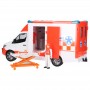 Karetka ambulans z figurką ratownika Zabawka Bruder 02676