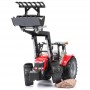 Traktor ciągnik Massey Ferguson 7624 z ładowaczem czołowym Zabawka Bruder 03047