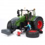 Traktor ciągnik Fendt 1050 Vario z figurką mechanika Zabawka Bruder 04041