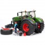 Traktor ciągnik Fendt 1050 Vario z figurką mechanika Zabawka Bruder 04041