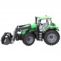 Traktor ciągnik Deutz 8280 TTV z ładowaczem Zabawka Bruder 03161