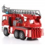 Wóz strażacki MAN z drabiną i modułem świetlno-dźwiękowym Zabawka Bruder 02771
