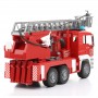 Wóz strażacki MAN z drabiną i modułem świetlno-dźwiękowym Zabawka Bruder 02771