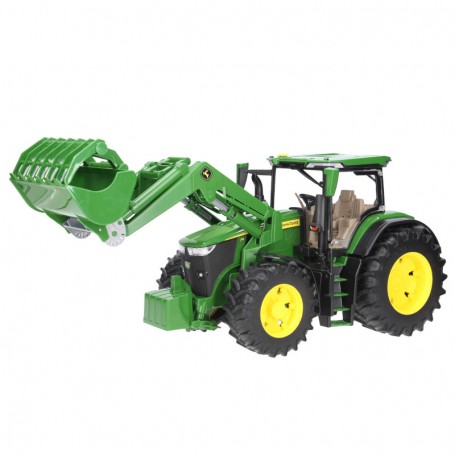 Traktor ciągnik John Deere 7R 350 z ładowaczem Zabawka Bruder 03151