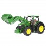 Traktor ciągnik John Deere 7R 350 z ładowaczem Zabawka Bruder 03151