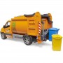 Śmieciarka miejska MB Mercede Sprinter Zabawka Bruder 02682
