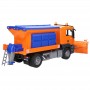 Ciężarówka MAN TGS pług śnieżny pługo-solarka Zabawka Bruder 03785