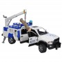 Wóz serwisowy Dodge RAM 2500 z obrotowym świetlnym kogutem Zabawka Bruder 02509