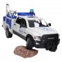 Wóz serwisowy Dodge RAM 2500 z obrotowym świetlnym kogutem Zabawka Bruder 02509