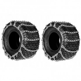Łańcuchy śniegowe traktorka kosiarki na koła 18" 18x8,5x8