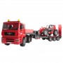 Ciężarówka MAN TGA z naczepą i ładowarką Manitou MLT 633 Zabawka Bruder 02774