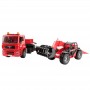 Ciężarówka MAN TGA z naczepą i ładowarką Manitou MLT 633 Zabawka Bruder 02774