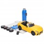Warsztat samochodowy z autem i figurką mechanika Zabawka Bruder 62112