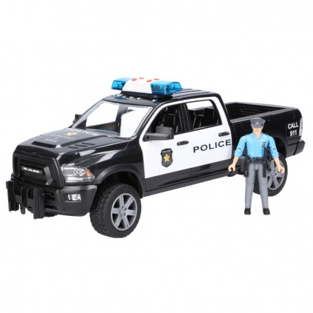 Pick-up policja Dodge RAM 2500 z figurką policjanta Zabawka Bruder 02505