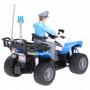 Quad policyjny z figurką policjanta Zabawka Bruder 63010