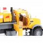Ciężarówka Mack Granite z dźwigiem Liebherr Zabawka Bruder 02818