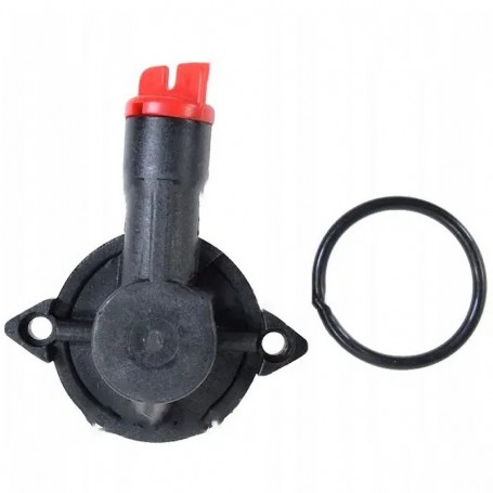 Dekiel z miarką oleju kompletny pompy P-120 Biardzki 432908012