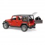 Samochód Jeep Wrangler Rubicon Unlimited Zabawka Bruder 02525
