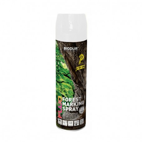 Farba spray do znakowania Biodur biała