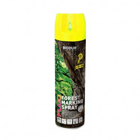 Farba spray do znakowania Biodur żółta