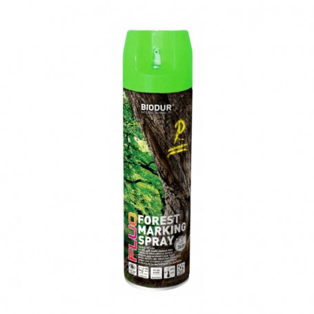 Farba spray do znakowania Biodur zielona