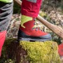 Buty antyprzecięciowe Haix Protector Forest 2.1 GTX czerwony/żółty