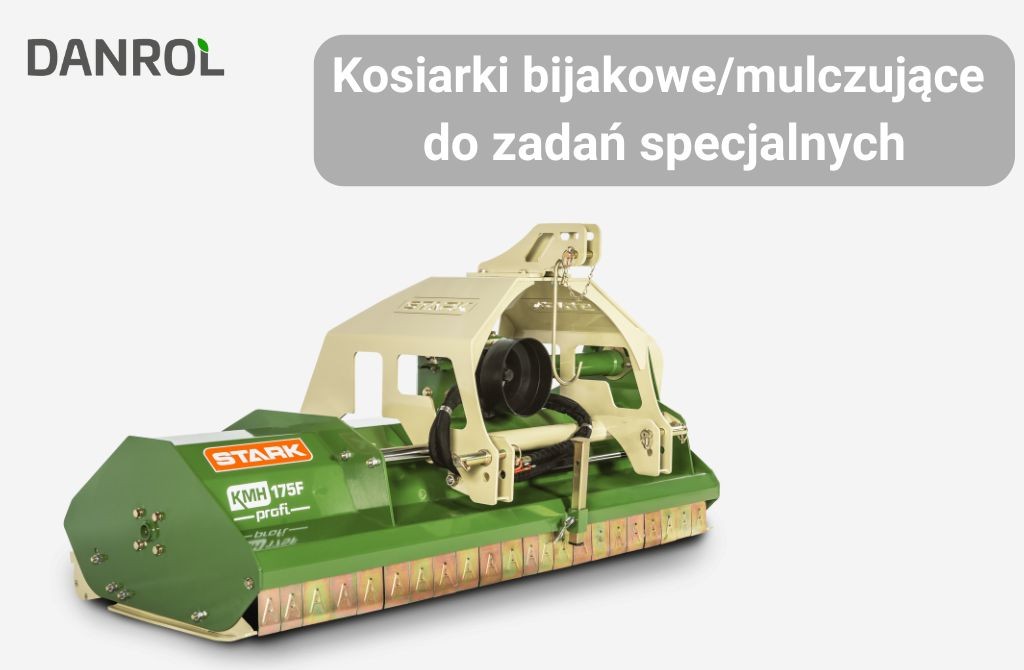 Kosiarki bijakowe/mulczery dla sadowników, rolników, firm komunalnych